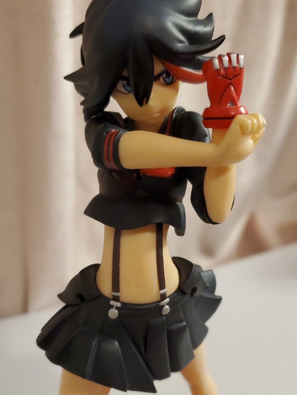 Ryuko Matoi Figures Black Anime Girl Figurine with Red - Picture 9 of 12